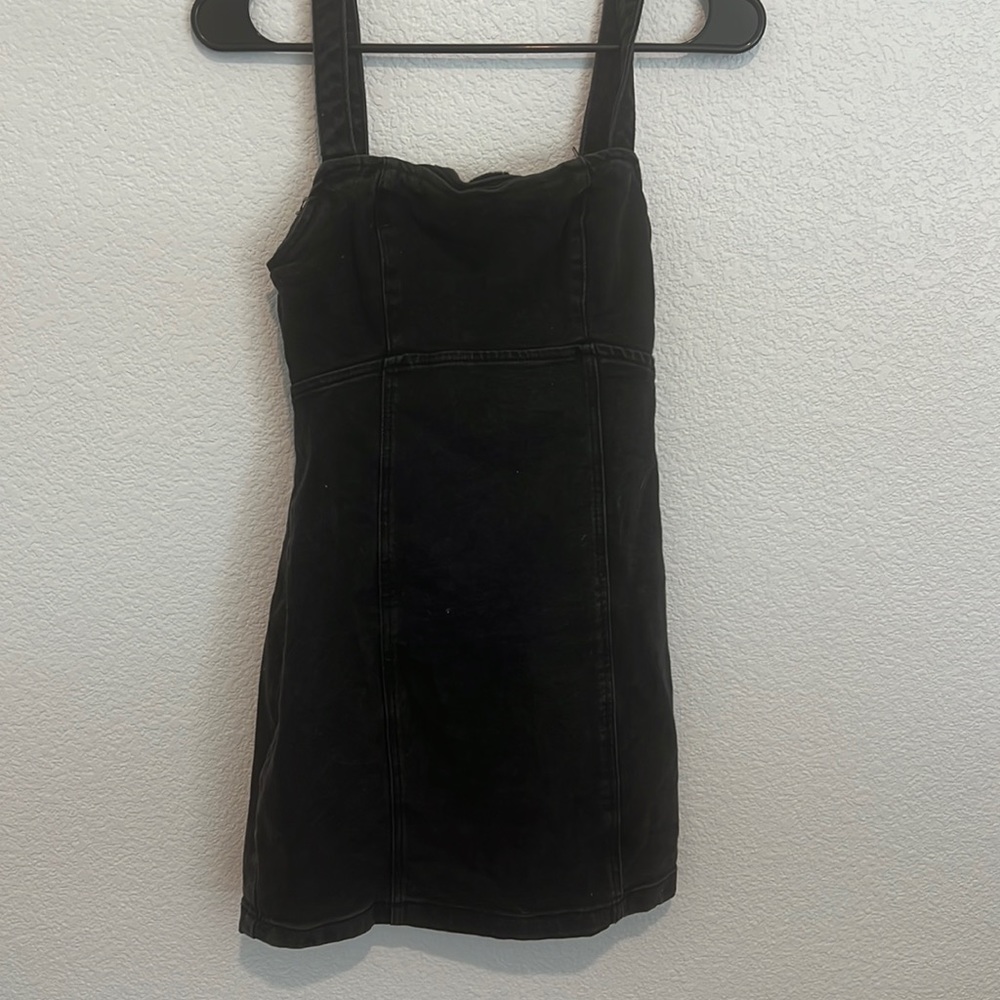 Black Denim Dress